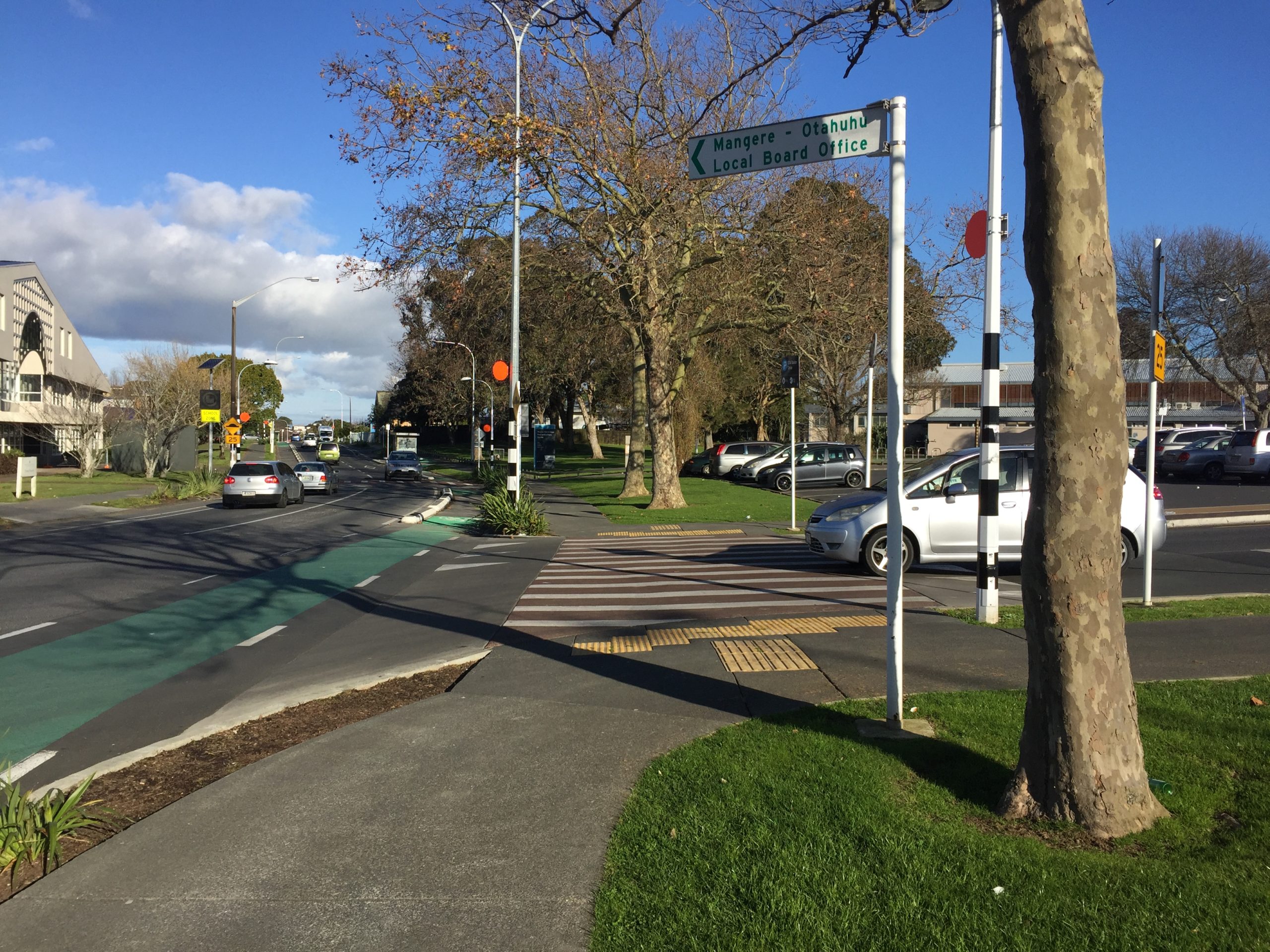 An example of retrofitting streets in Māngere (after)